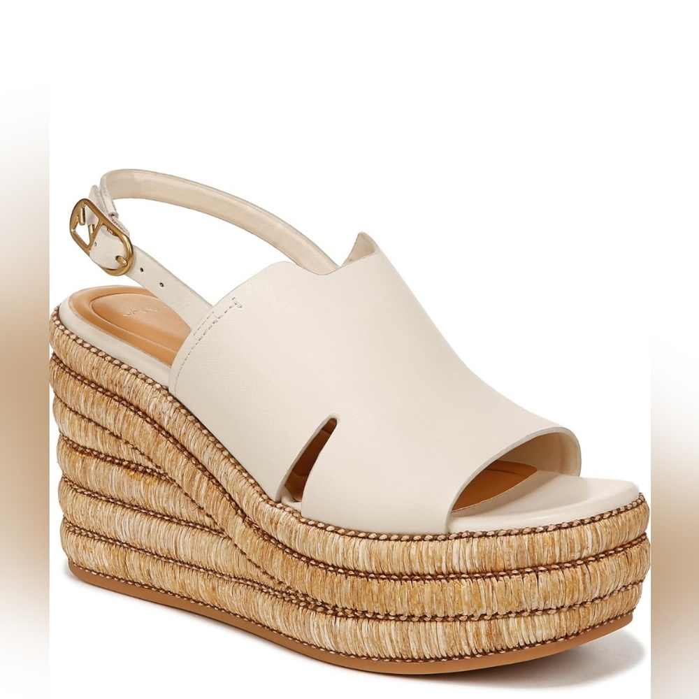 Franco Sarto Women's Tamryn Espadrille Wedge Sandal Size 10M NIB